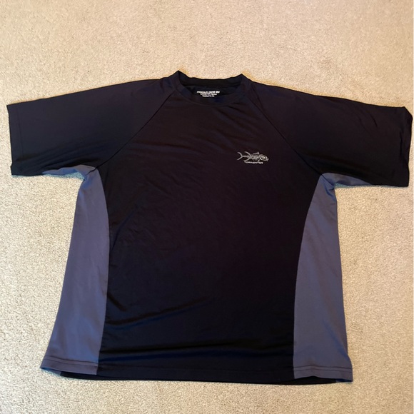 Men's Black and Gray Short Sleeve Tee - Picture 1 of 3
